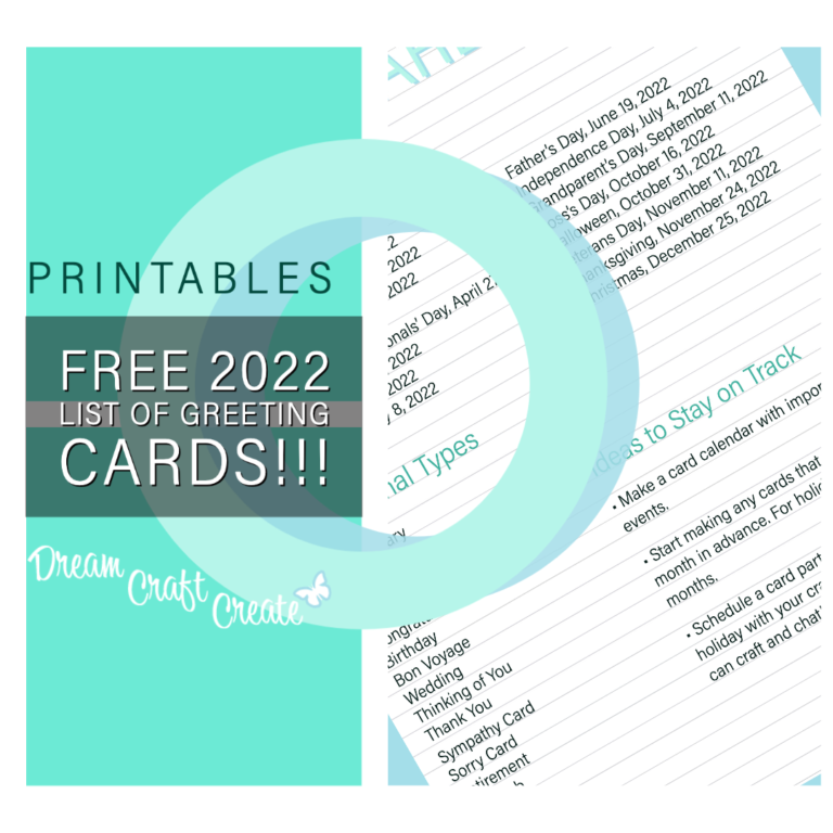 Free List of Greeting Cards