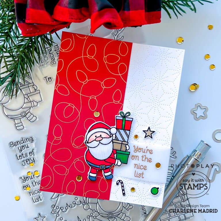 Photoplay Say it With Stamps: Secret Santa