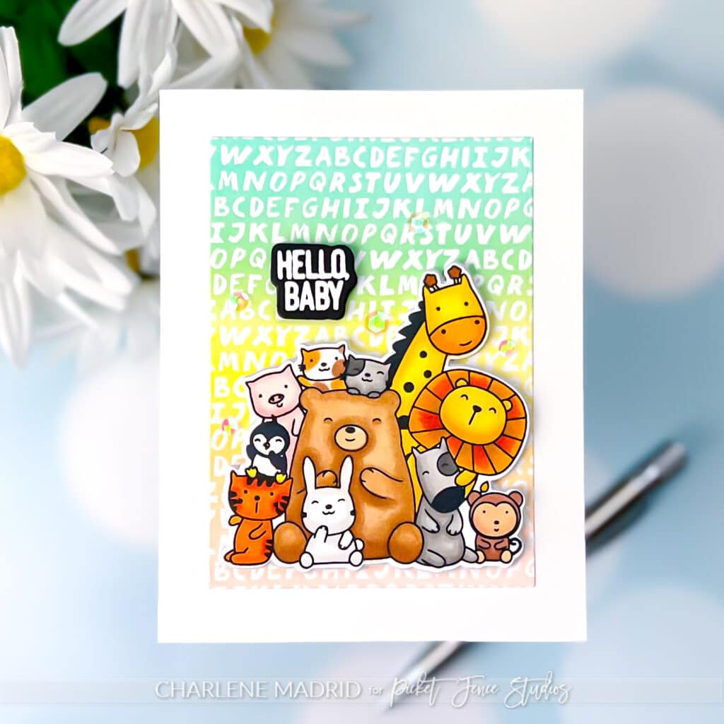 Picket Fence Studios Kind Messages Stamps