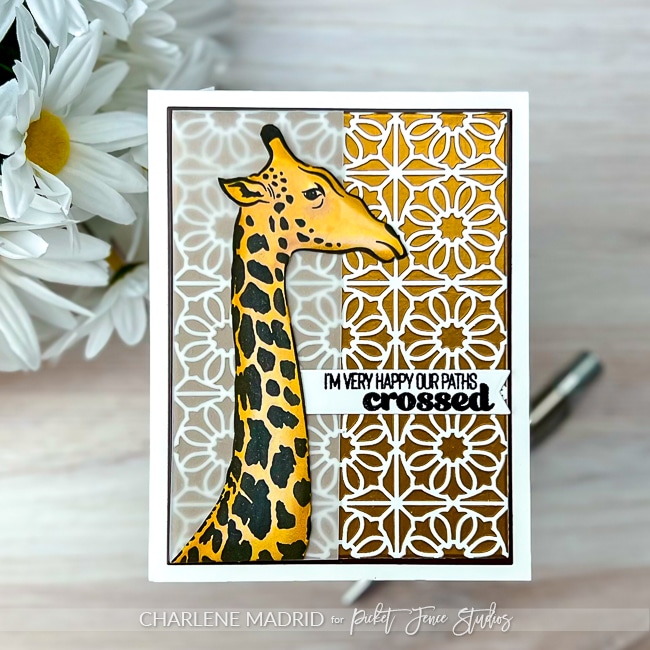 Long Neck Family Card Kit from Picket Fence Studios