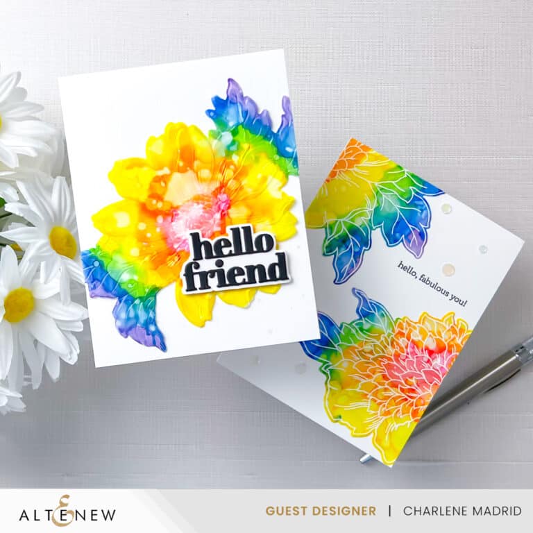 Alcohol Marker Magic with Altenew’s New Sunshine Flowers Kit