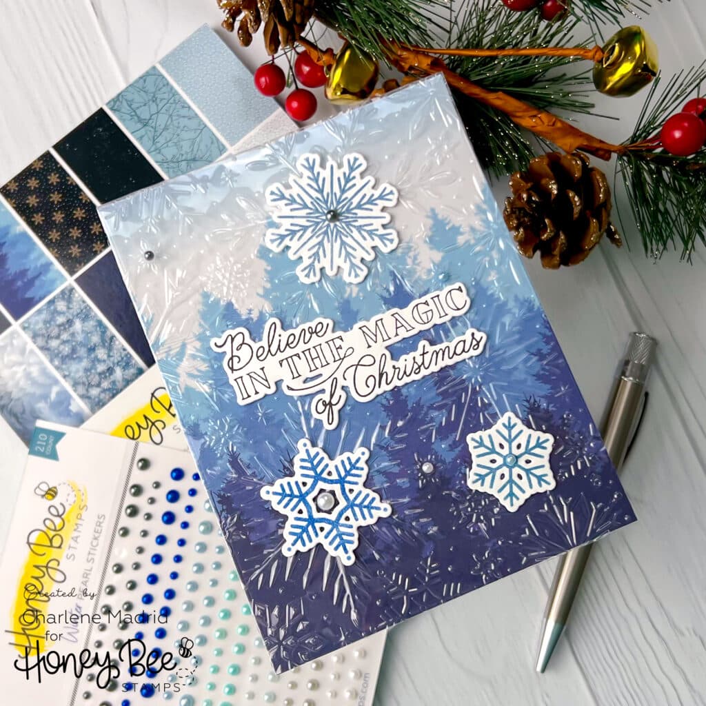 Simon Says Stamp Embossing Folder Swirling Snowflakes Sf242 | Simon Says Embossing Folders | Crafting & Stamping Supplies from Simon Says Stamp