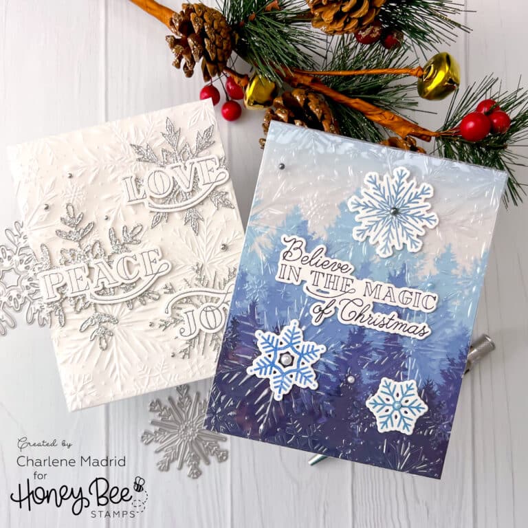 New Holiday Wishes Release from Honey Bee Stamps!