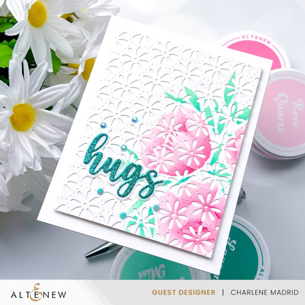 Altenew Whimsy Motif and Honeycomb Daisies