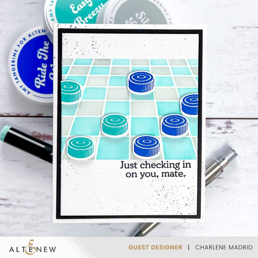 Altenew Perfect Mate Stamps and Sunset Horizon Builder Stencil Set