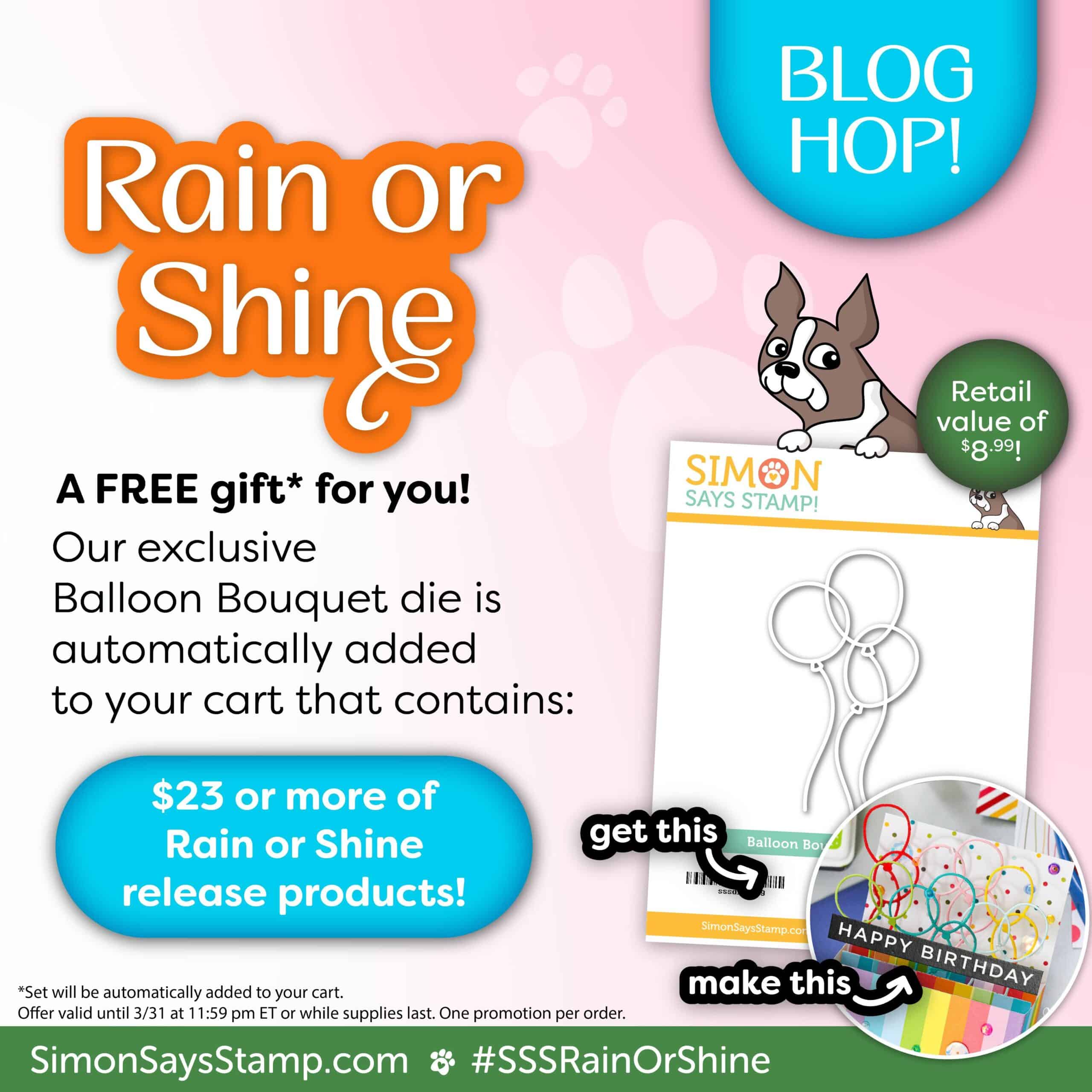 Simon Says Stamp Rain or Shine Blog Hop