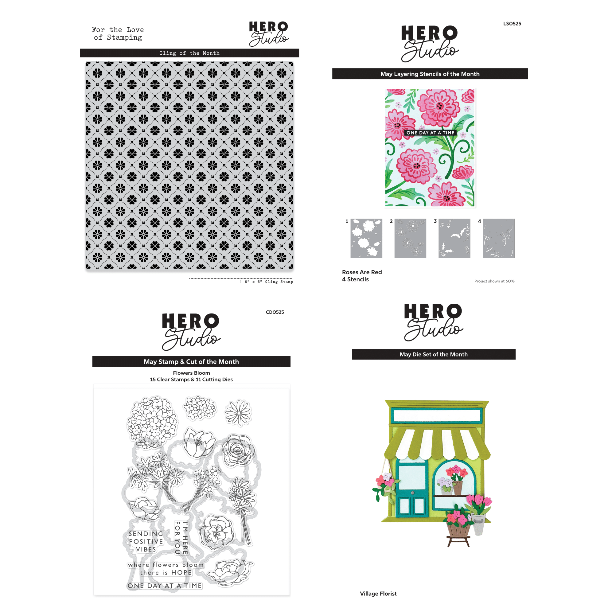 Hero Studio May 2025 Monthly Minis