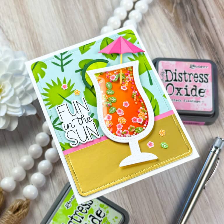 Pretty Pink Posh Summer Drink Shaker