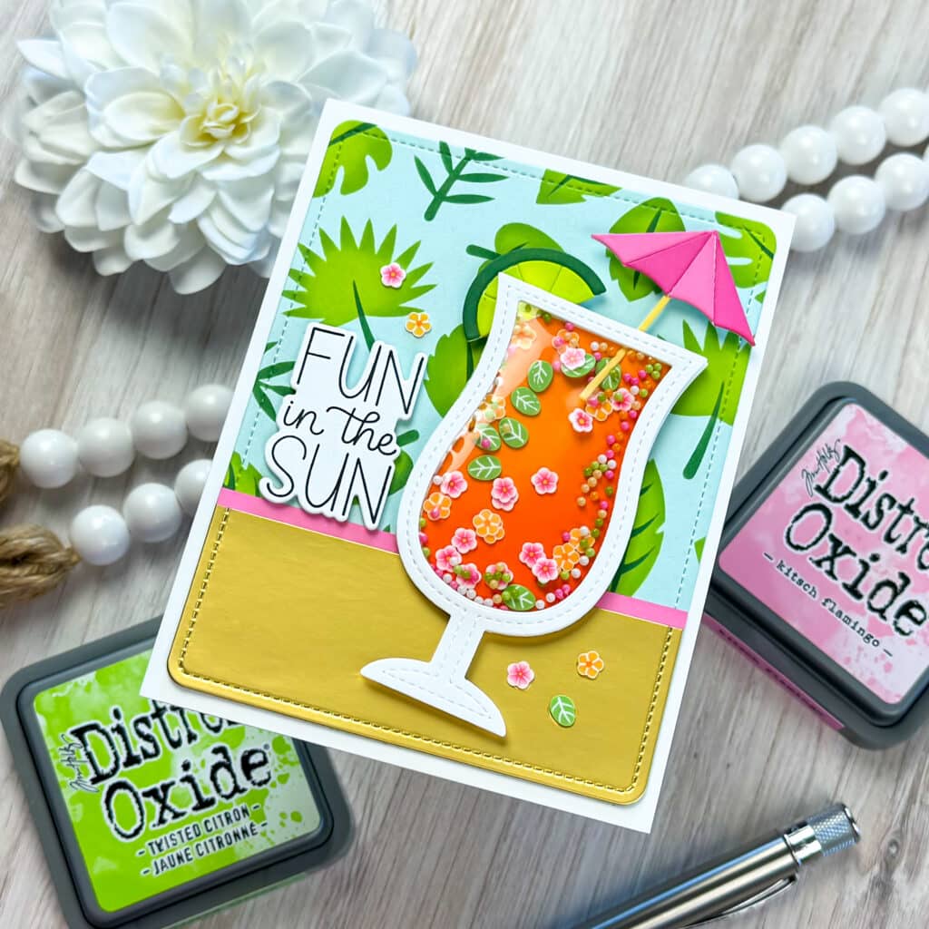 Pretty Pink Posh Summer Drink Shaker