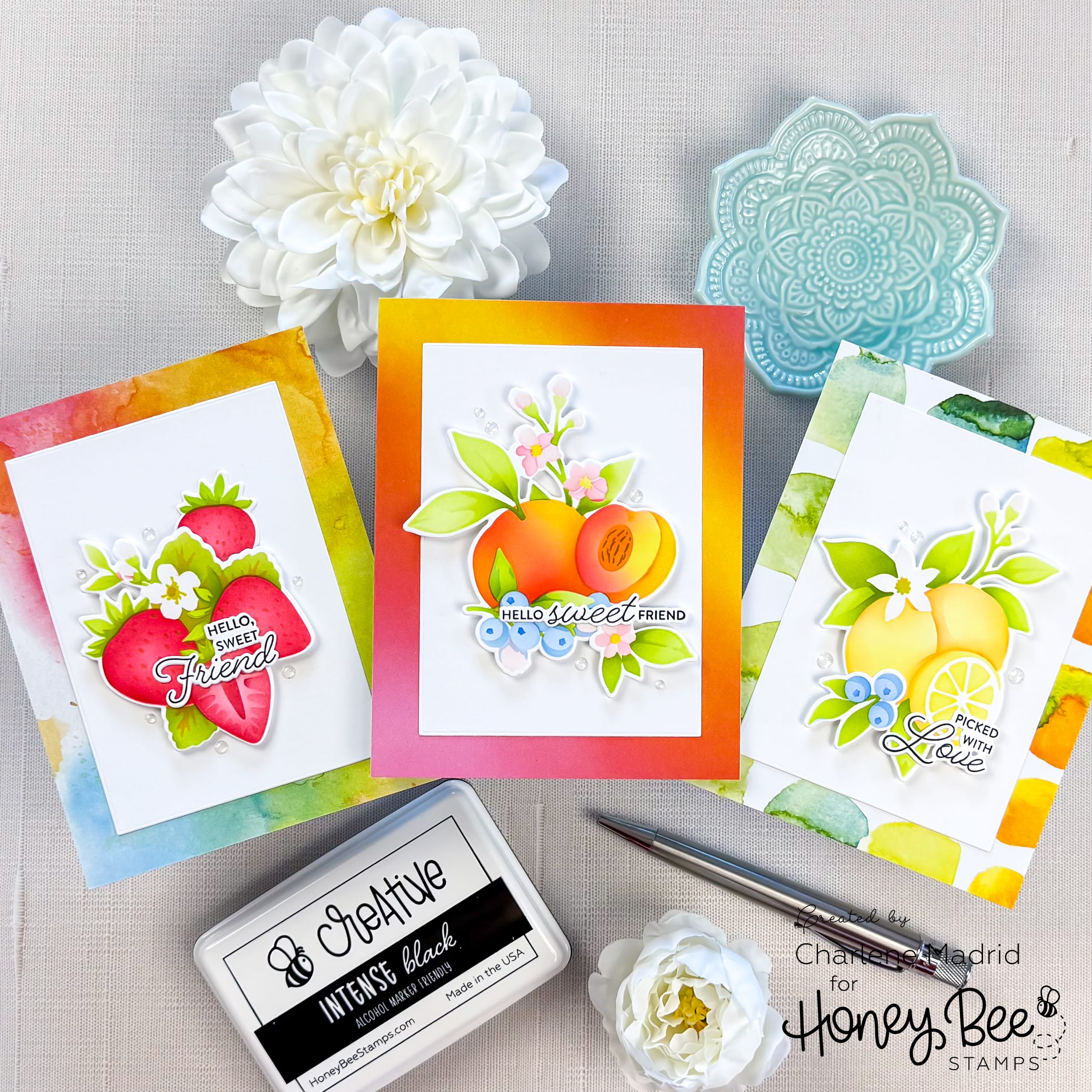 Honey Bee Stamps Picked with Love
