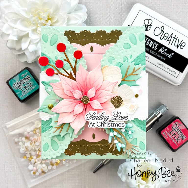 Honey Bee Stamps Wrapped in Blooms