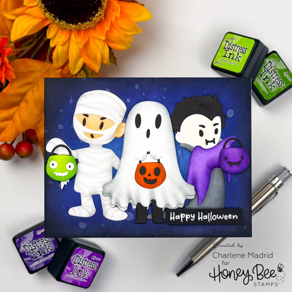 Honey Bee Stamps Lovely Layers: Trick or Treat