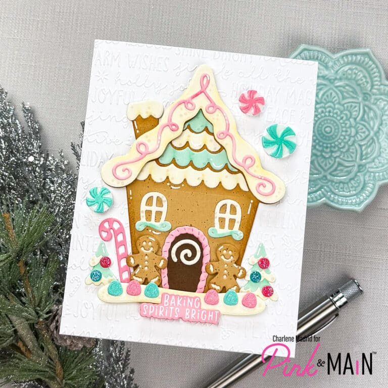 Pink & Main Gingerbread House Dies